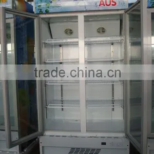 Promotion Retail Compressor Beverage Cooler With Led Light thumbnail-2