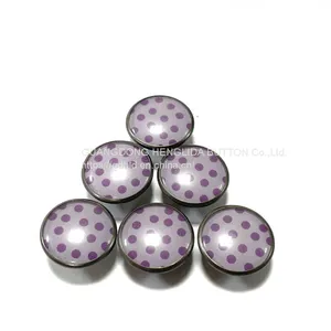 HLD Button Factory Wholesale 15mm Plating Spring Snap Button for Garment thumbnail-5