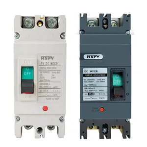 PV Solar System Electrical Molded Case Circuit Breaker DC MCCB in 1-4P thumbnail-4