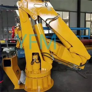 ABS CCS API 2c Intelligent Hydraulic Boat Crane Integrates Advanced Control System and Sensors, Precise Control, Fault Self-Diagnosis, Overload Protection thumbnail-2