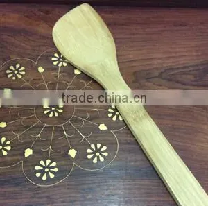 Bamboo Cook Tool Set Kitchenware Utensil , Bamboo Spatulas thumbnail-3