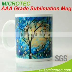 Glass Beer Mug Porcelain Sublimation Mug thumbnail-1