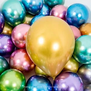Bulk Order Mixed-Size Metallic Balloons - 5/10/12/18 Inch Latex Balloons, Event Planner Garland Balloons thumbnail-2