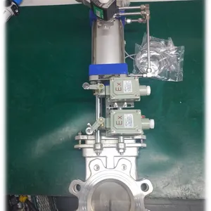 Multi-Actuator Knife Gate Valve (Manual, Pneumatic, Electric) - Versatile for Process Automation in Waste and Water Treatment thumbnail-2