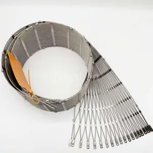 Factory Sale Stainless Steel Wire Rope Mesh Net/flexible Stainless Steel Rope Mesh/zoo Mesh thumbnail-4