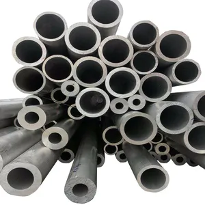 6061 6063 T5 T6 Aluminum Pipe in Different Size and Surface thumbnail-5