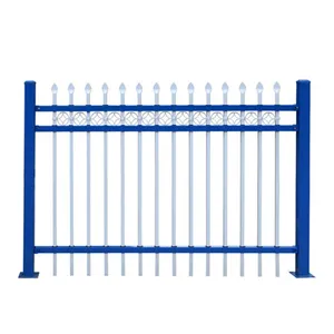 Steel Ornamental Guardrail Fence Panel for Garden and House Security thumbnail-1
