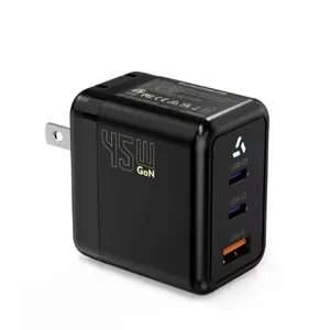 65W USB-C GaN Charger With EU Plug, Ideal for Business Travelers & Digital Nomads thumbnail-4