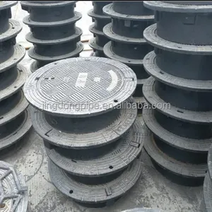 Corrosion-Resistant Ductile Iron Manhole Covers Model 13 for Rainwater and Sewage Drainage thumbnail-5
