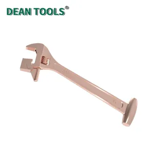Non-Sparking Multipurpose Adjustable Wrench With the Function of Tapping and Clamping Circular Parts thumbnail-5
