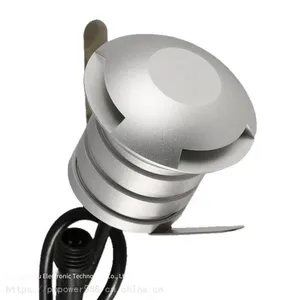 pn Power Led Double-sided Illuminated In-ground Lights Pndm-3w-q Turtle-back Lights thumbnail-4