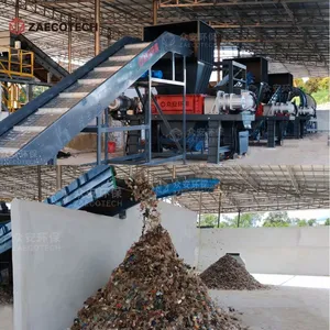 Rdf Manufacturing Recycling Plant With Garbage Cutter for Waste Processing System thumbnail-1