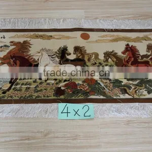 Hot Sale! 2015 Handmade Silk Carpet Stock/high Quality Shaggy Tapestry thumbnail-1
