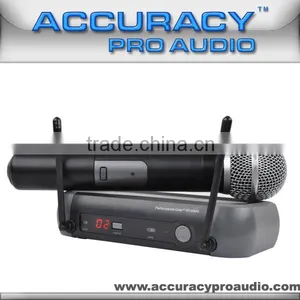 Good Quality High Sensitive Best Microphone For Karaoke UHF-108 thumbnail-3