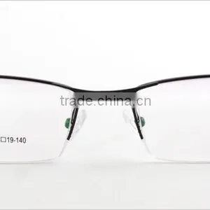 Metal Alloy Half-rim Men Wholesale Stylish Nice Glasses Frame thumbnail-2