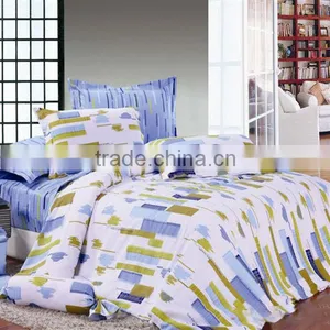 Pigment Print Geometry Bedding Cotton Duvet Cover Bed Set thumbnail-1