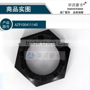 Knuckle Lock Nut AZ9100411140 for Sinotruck HOWO Chassis Parts thumbnail-2