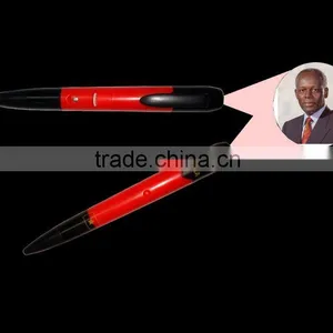 Promotional Ite, Led Plastic Ballpen,led Projector Pen,custom Logo Gifts Led Flashlight Ballpen for Festival Gifts thumbnail-3