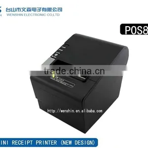 Hot Sale POS 80mm Mini Thermal Printer With Autocutter / Easy Paper Loading Design thumbnail-1