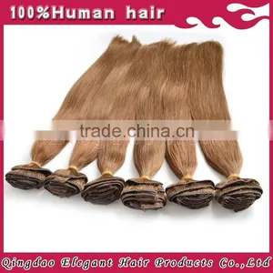 Fast Selling Cheap Products Double Drawn Soft No Tangle No Shedding Clip On Hair Extention thumbnail-5