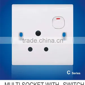 15A General-Purpose Application Air Conditioner Voltage Protector Surge Socket for Myanmar Market thumbnail-1