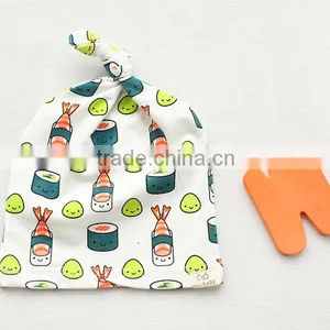 2016 European Style Tied Cap Fashion Baby Breathable Hat Newborn Kids Headwear thumbnail-6