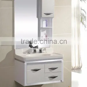 A Cabinet of Two Drawers With Different Styles Pvc Bathroom Cabinet (EAST-25074/25137/25140/25063/25061) thumbnail-4