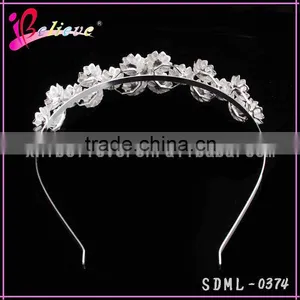 Wholesale Hairband Jewelry Metal Flower Headband,women Hair Headband With Diamond thumbnail-2