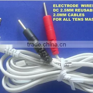 Pin 2mm Electrode Medical Lead Wire for Tens EMS and Massage Machine thumbnail-2