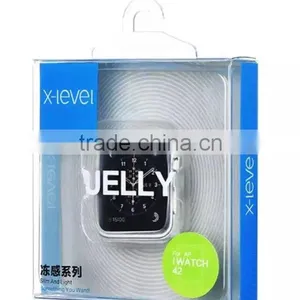 Original PIPILU TPU Soft Screen Protector Case For Apple Watch Screen Protective Case Clear Cover 38mm/42mm MT-4531 thumbnail-1