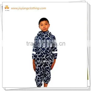 Waterproof Rain Overalls Children With Attached Hood thumbnail-1