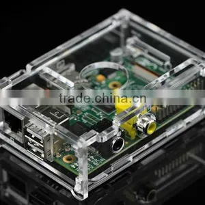 Hot Selling!British UK Raspberry PI B Plastic Box thumbnail-1
