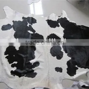 100% Real Cow Hides Pelt With Hair on for Rugs in Natural Color thumbnail-1