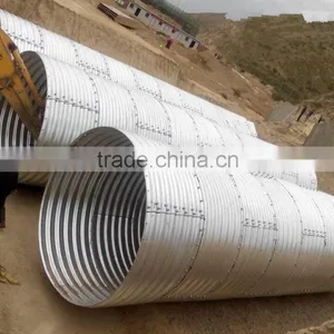 Corrugated Steel Pipes, Corrugated Metal Culverts for Combined Sewer Overflow thumbnail-4