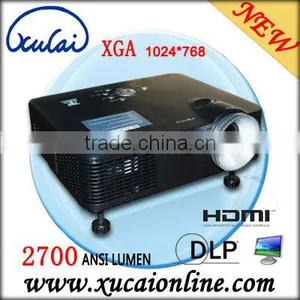 2700 Lumens DLP Projector XGA With 2600:1 Dlp 3d Ready Projector XC-DX220 thumbnail-1