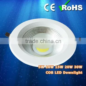 30W COB LED Downlight 2years Warranty IP40 Jiangmen Factory thumbnail-1