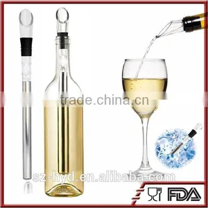 NT-PC01 Bpa Free Sus Stainless Steel Wine Chiller Rods Food Grade Wine Chiller Sticks With Wine Stopper Pourer Function thumbnail-5