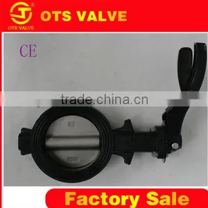 BV-LY-0045handle Dn50 mm Soft-back Butterfly Valve Manufacture thumbnail-1