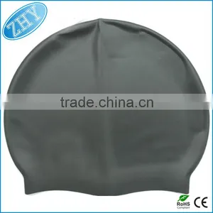Adult Fit All Free Size 2016 Summer New Unisex Silicone Swim Swimming Hat Caps thumbnail-1