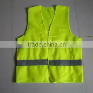 Hotsale Factory Orange Security Stringer Vest High Visibility Vest thumbnail-2