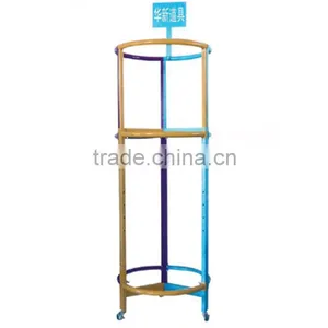 Clothes Metal Shelving Price/Garments Shelves/garment Rack thumbnail-1