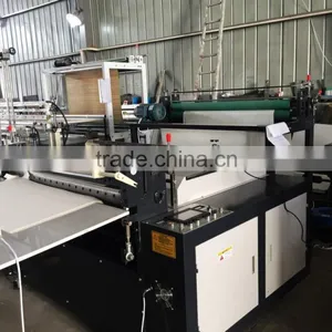 Plastic Film/Non Woven Fabric/Paper Roll to Sheet Cutting Machine Quality Choice thumbnail-1