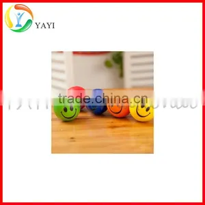 Hand Wrist Finger Exercise Stress Relief Happy Face PU Squeeze Ball thumbnail-4