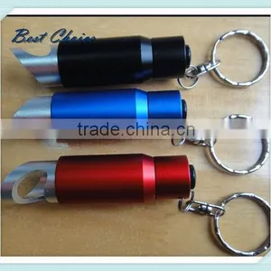 Ningbo Promotional Aluminum Keychain Bottle Opener With Led Light thumbnail-3