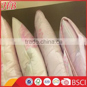 2016 Fashion Design ,85GSM Microfiber Printed High Quality Service, Different Style Pink Stitching Quilt thumbnail-1