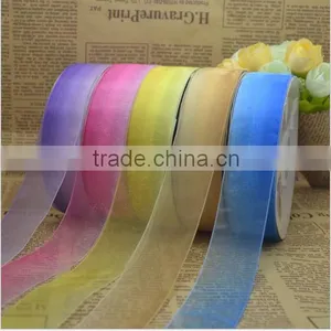 Eco Friendly Organza Ribbon Girl Dresses Pink thumbnail-1