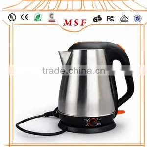 Multi-function Lock-type Lid Design S/S Electric Kettles thumbnail-2
