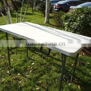4FT Strong and Durable Blow Molded Folding Table thumbnail-2
