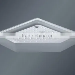 800mm Bathroom Corner Shower Tray thumbnail-3