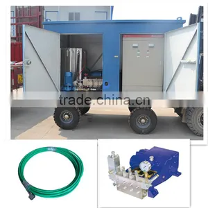High Pressure Water Jet Sewer Cleaning Machine High Pressure Drain Cleaning Machine thumbnail-1